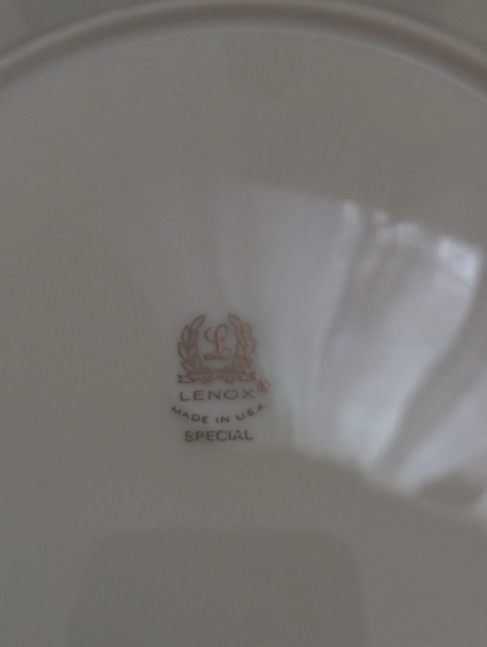 Lenox Accent Plate with Flying Mallard Duck Illustration EUC Vintage - Picture 4 of 6